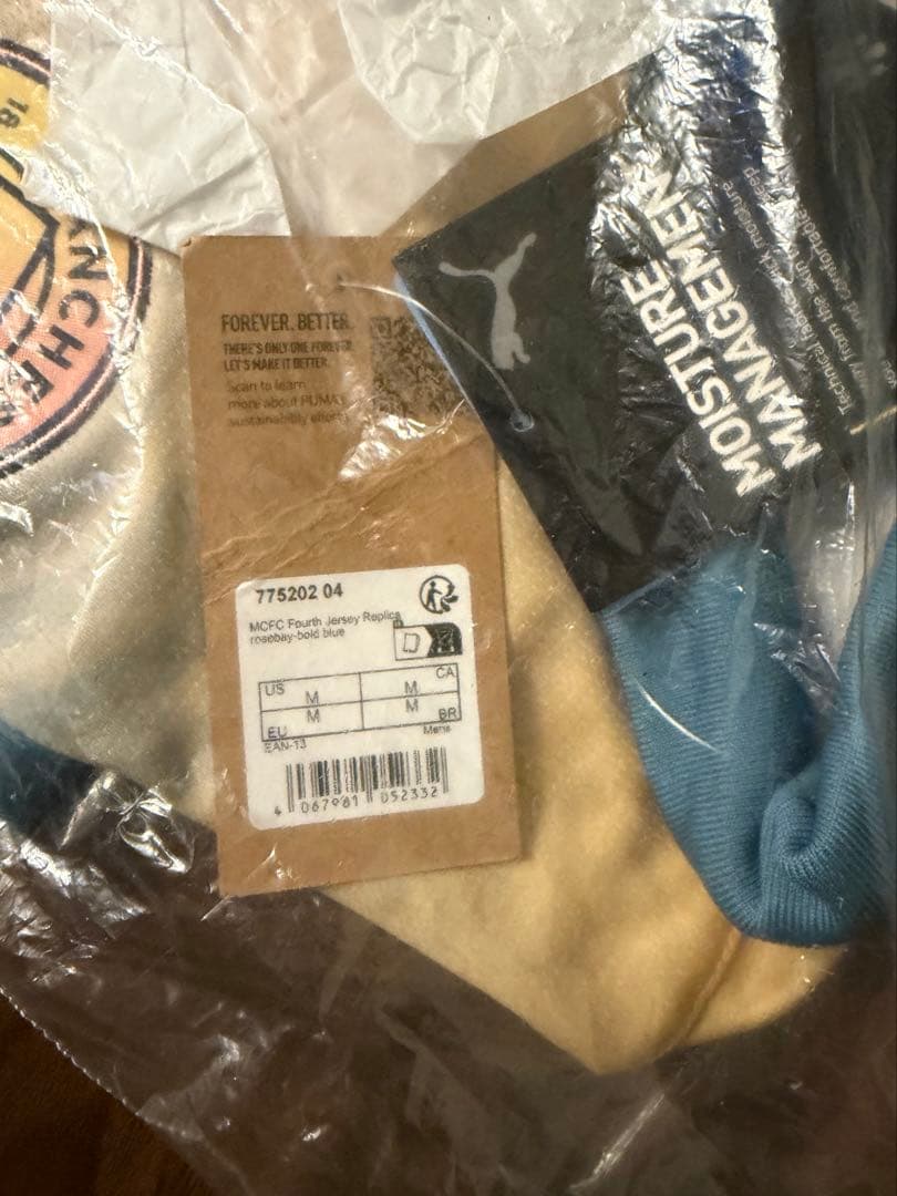 マンチェスターシティ 24-25 4th ノンマーキング　インポートMサイズ