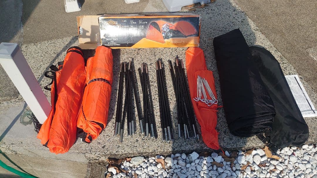 ハーレーダビッドソン テント　ライダードームテント