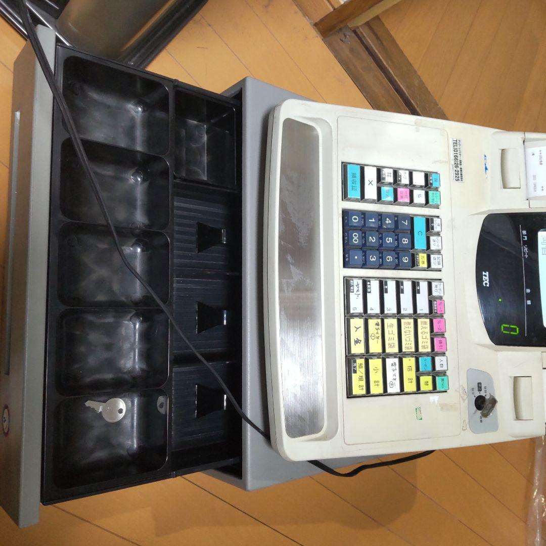 TEC レジスター デジタル表示　中古品　使用感あり　動作確認済み