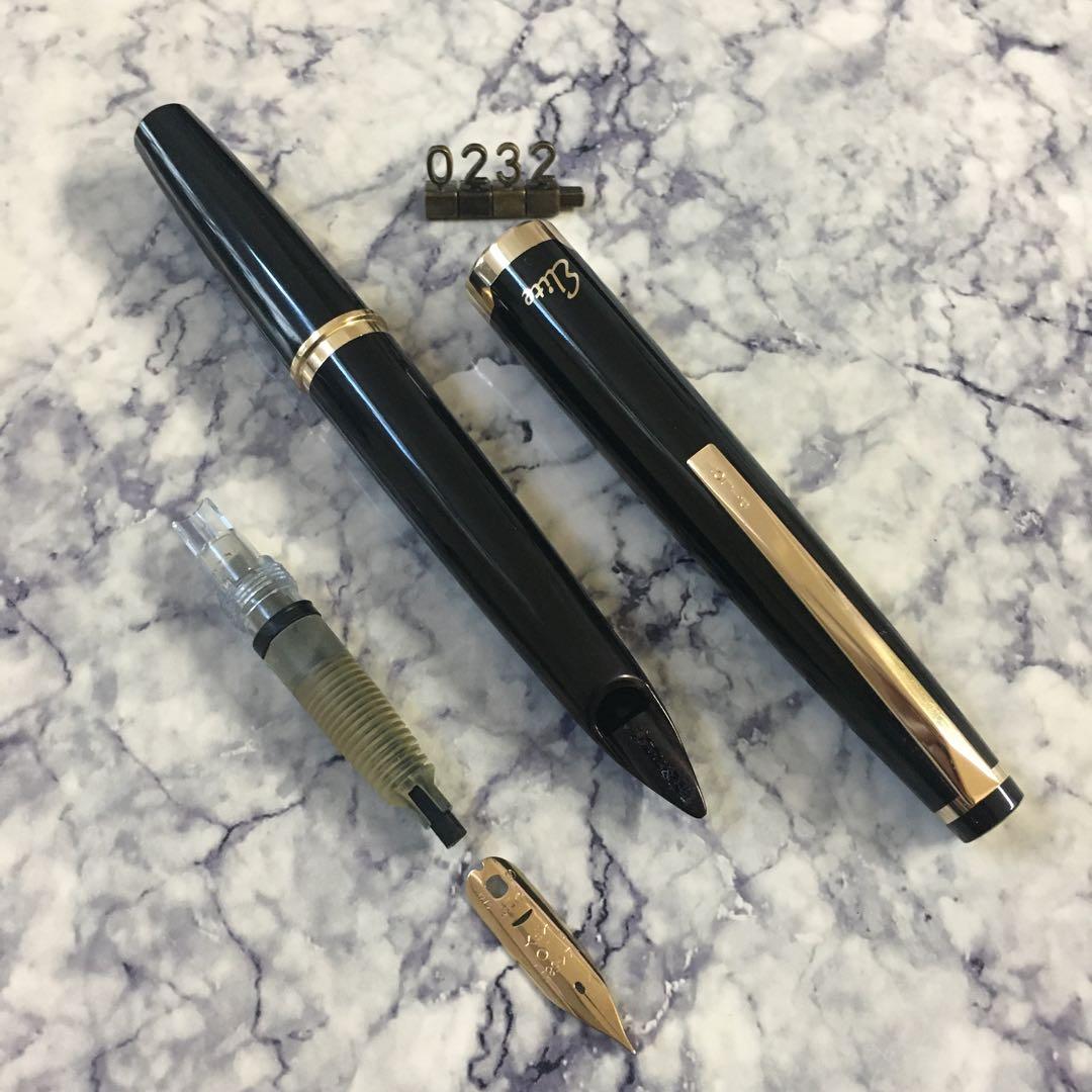 #0232 オーバーホール済み 万年筆 PILOT パイロット エリート14k