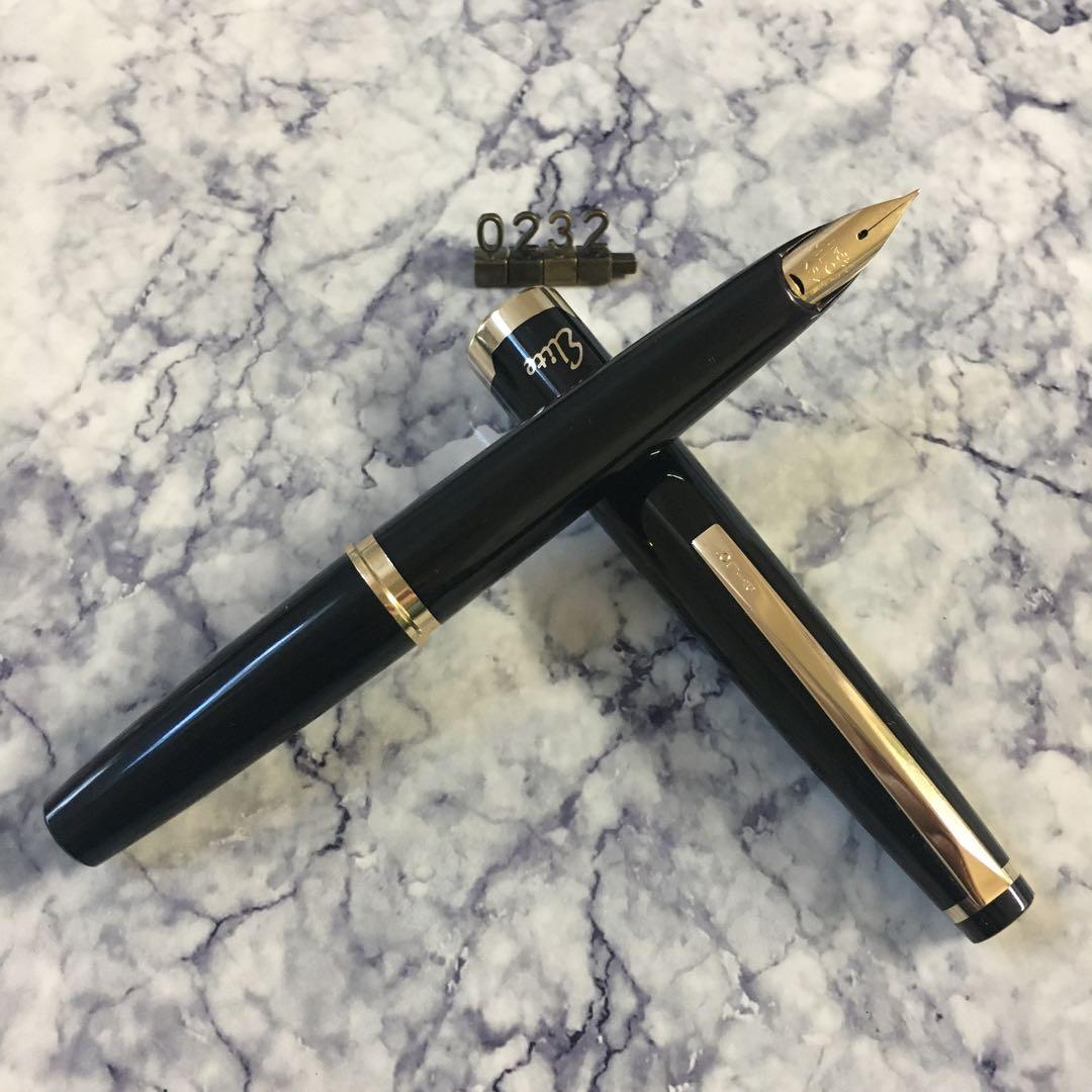 #0232 オーバーホール済み 万年筆 PILOT パイロット エリート14k