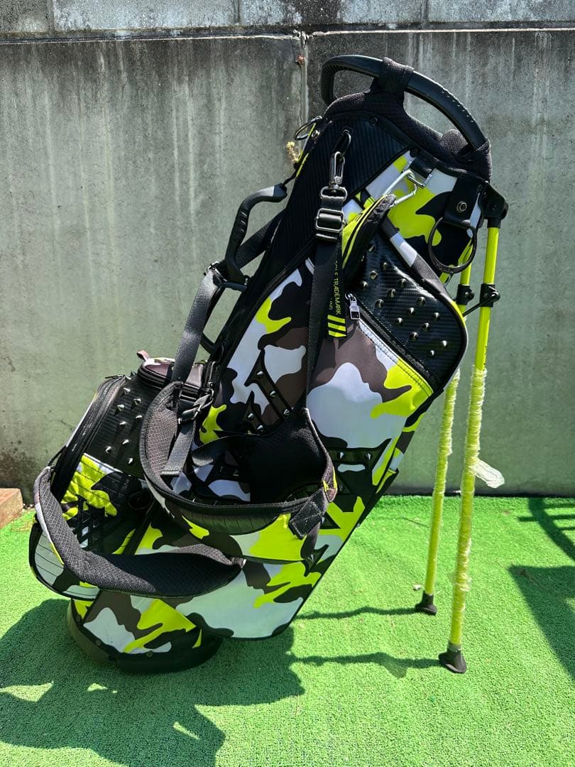 ANEW カモフラージュ スタンドキャディバッグ