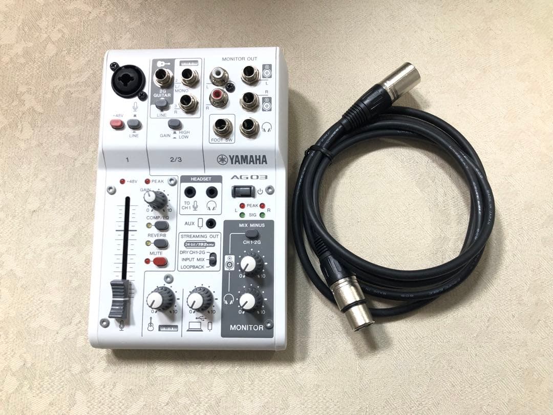 YAMAHA AG03 mk2 ミキサー ヤマハ