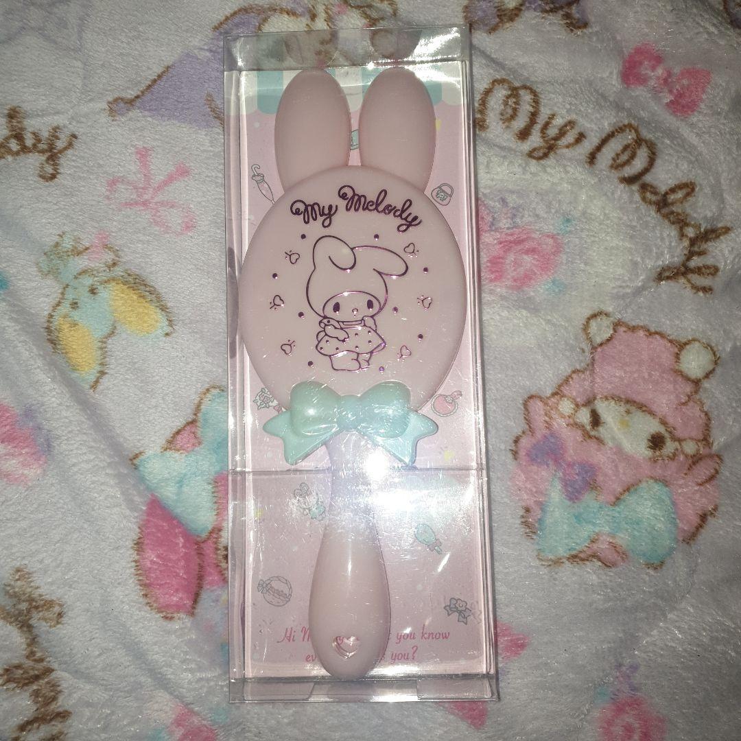 My Melody バッグ と手鏡