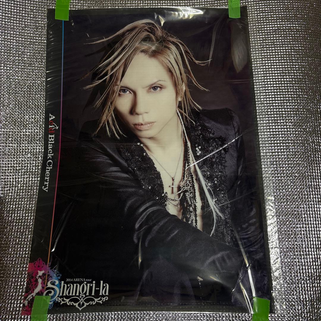 新品Acid Black Cherry クリアポスター6枚