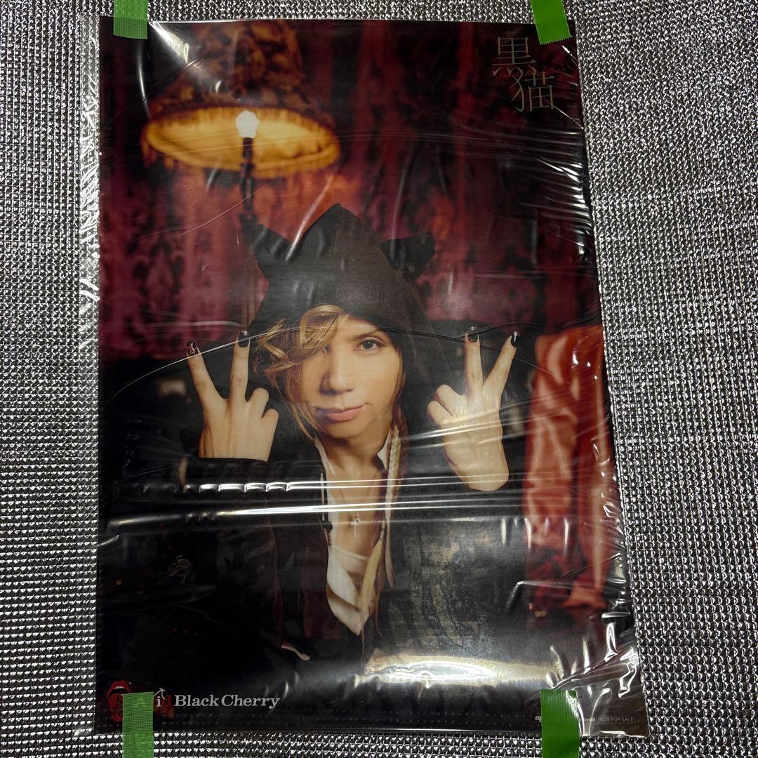 新品Acid Black Cherry クリアポスター6枚