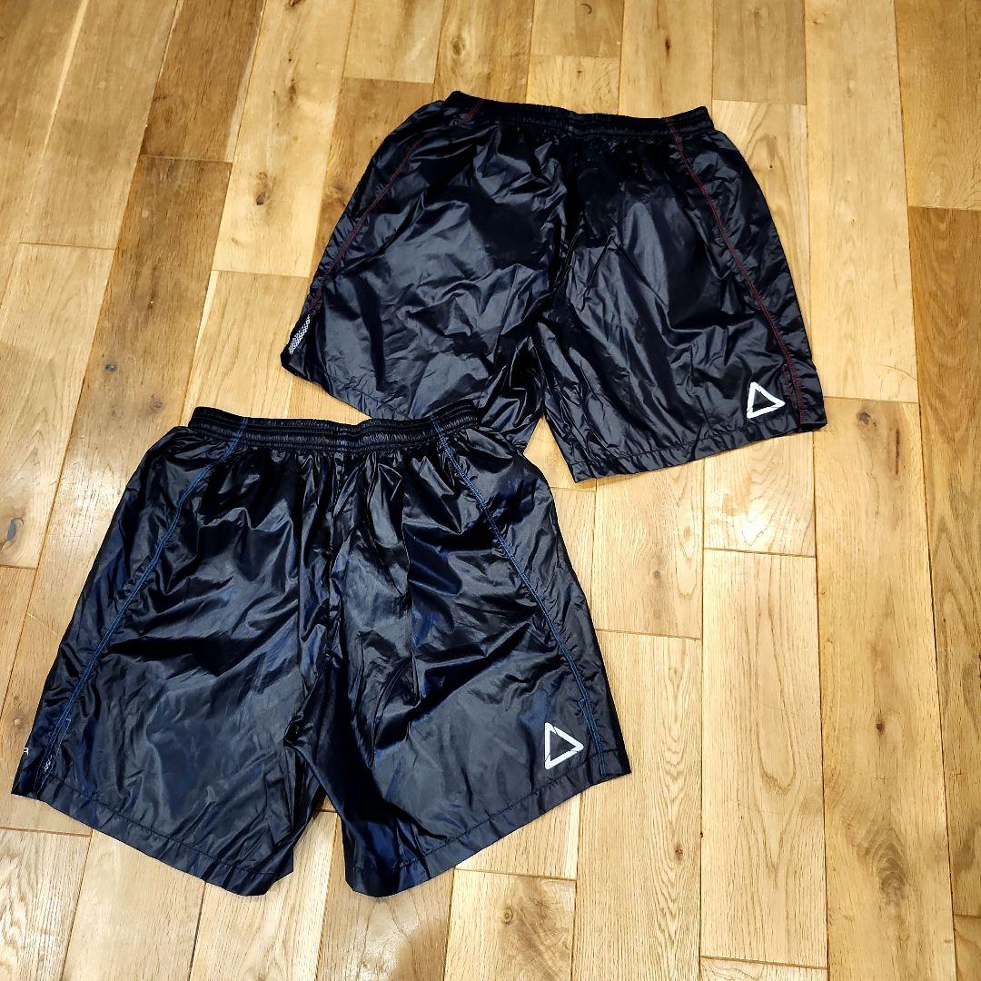 SSK ナイトランナー ランニングパンツ　L　2枚セット　ブラック　シャカシャカ