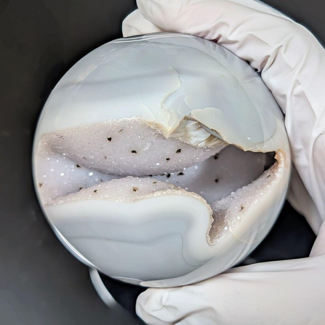 笑口 ジオード瑪瑙 スフィア