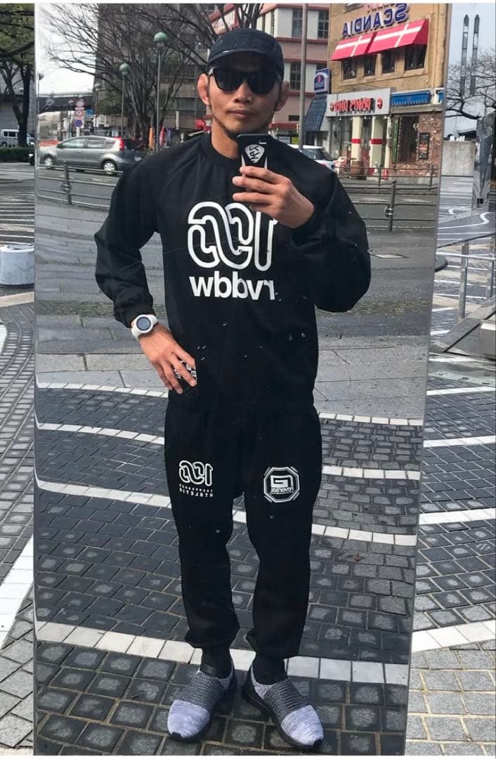 100athletic サウナスーツ　セットアップ　宇野薫reversal