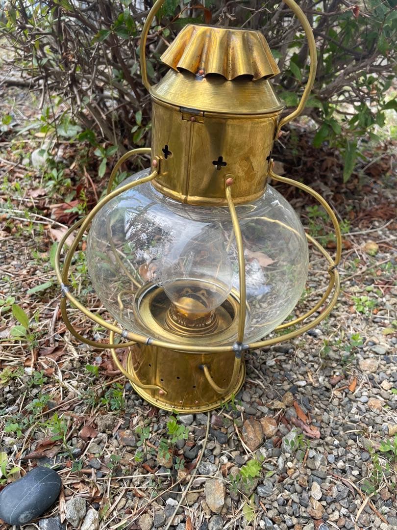 日本船燈 1973年製アンティーク石油ランプ