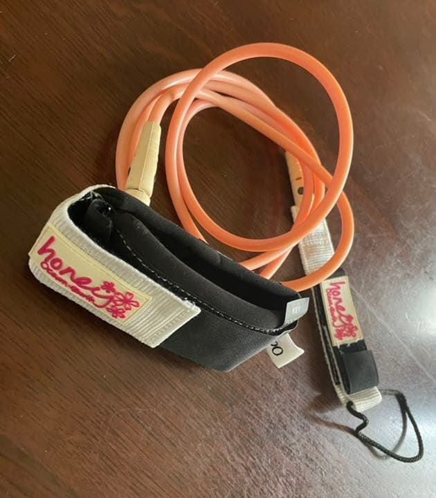 Blueブルー　サーフボード　リーシュコード、デッキパッド付き