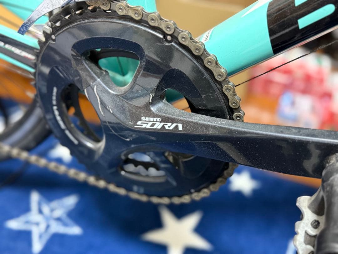 ビアンキ ビアニローネ7 2018 57サイズ SORA 室内保管 美品