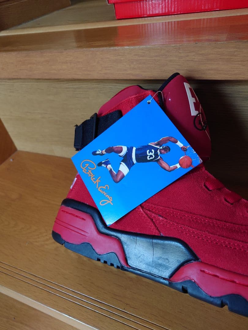 新品未使用 PATRICK EWING ユーイングアスレチックス レッド