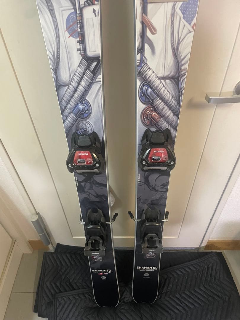 T*.様 ICELANTIC SHAMAN 99 169 バンド付き　スキー板