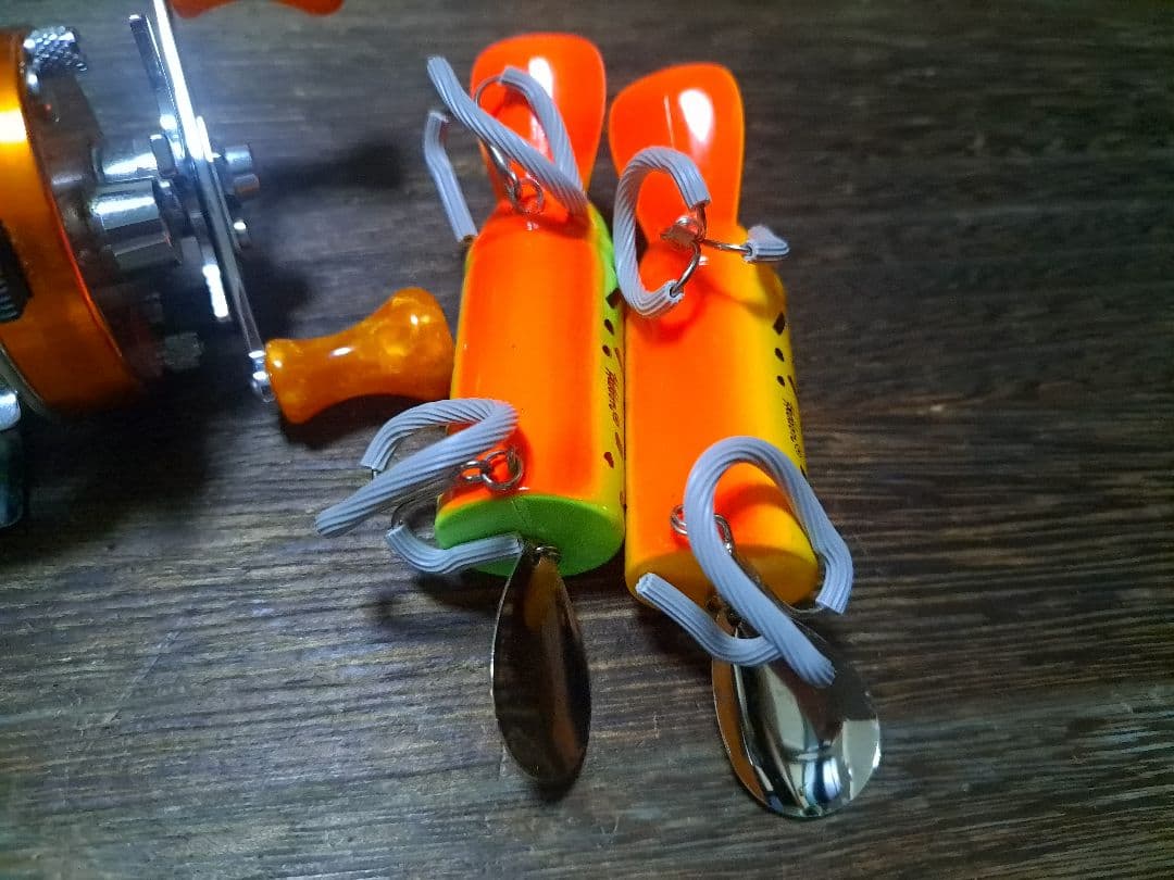 ヘドン　ビッグバド　GR & BRS　2個セット