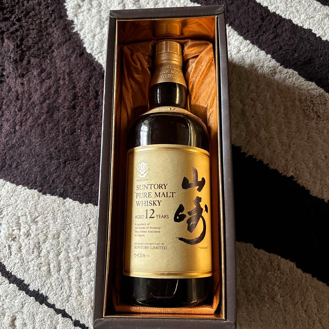 サントリー 山崎 12年 ピュアモルトウイスキー 750ml 箱入り