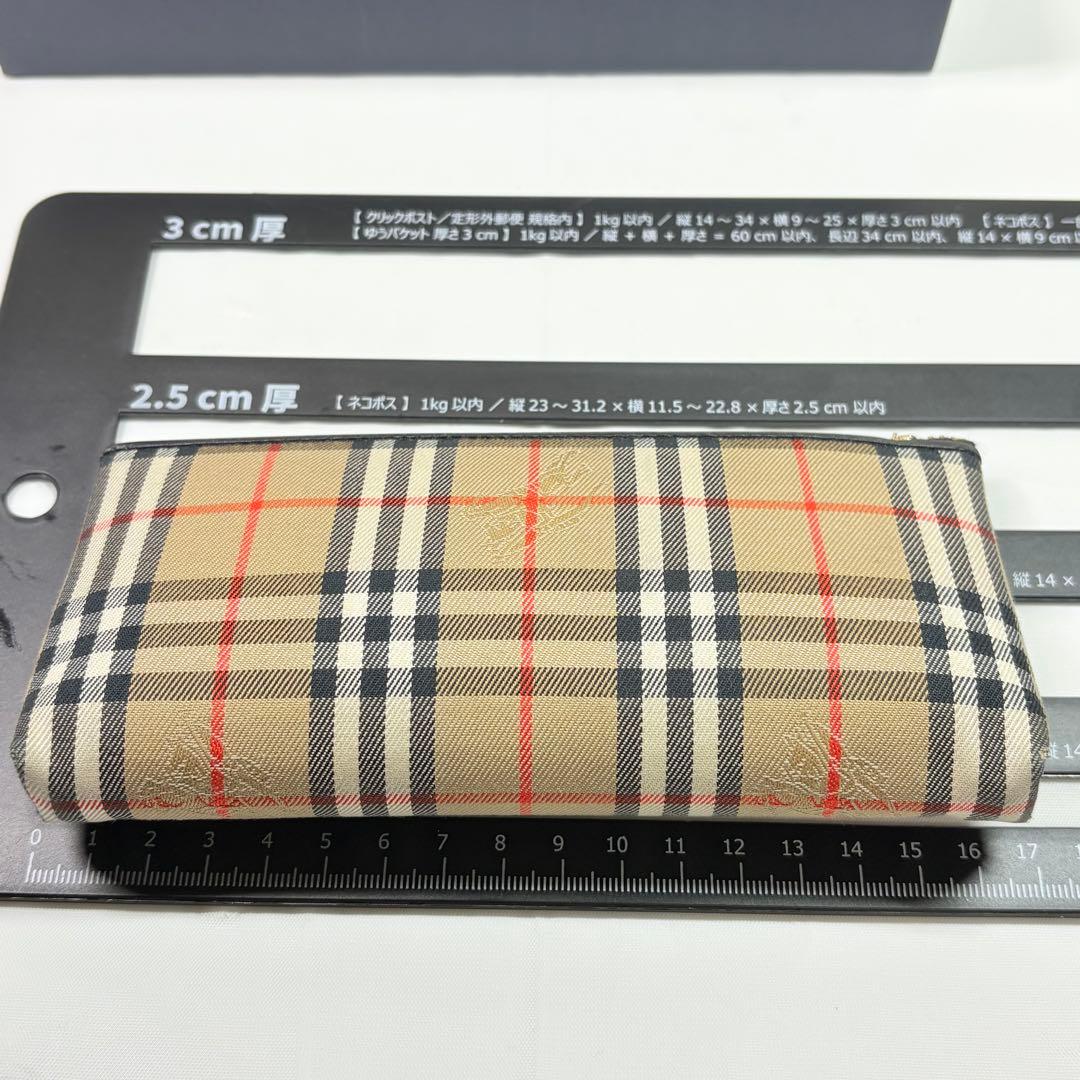 美品　BURBERRY バーバリー　ケース&タオルハンカチ　ノバチェック