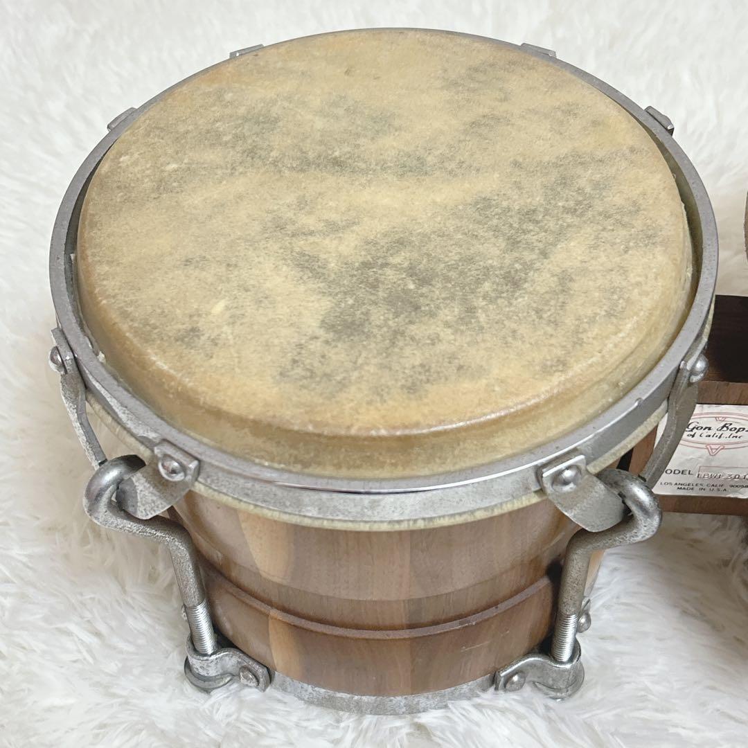 希少　Gon Bops BWL3014 ボンゴ　ロサンゼル　廃盤品　ヴィンテージ