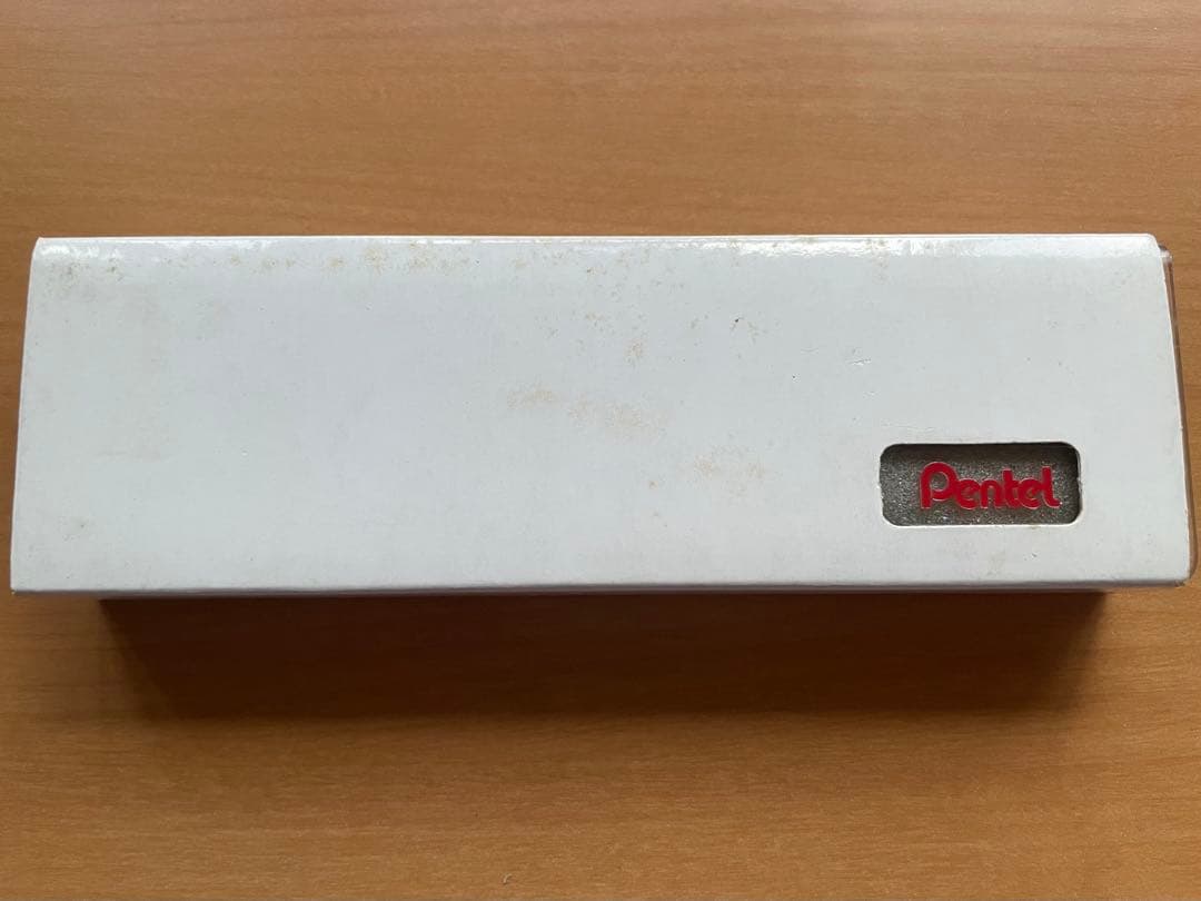 ぺんてる ROLLY 廃番　シャープペン ダブルノック ホワイト軸
