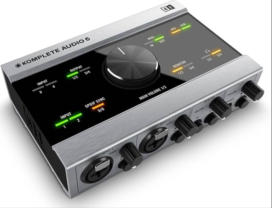 KOMPLETE AUDIO 6 オーディオインターフェイス