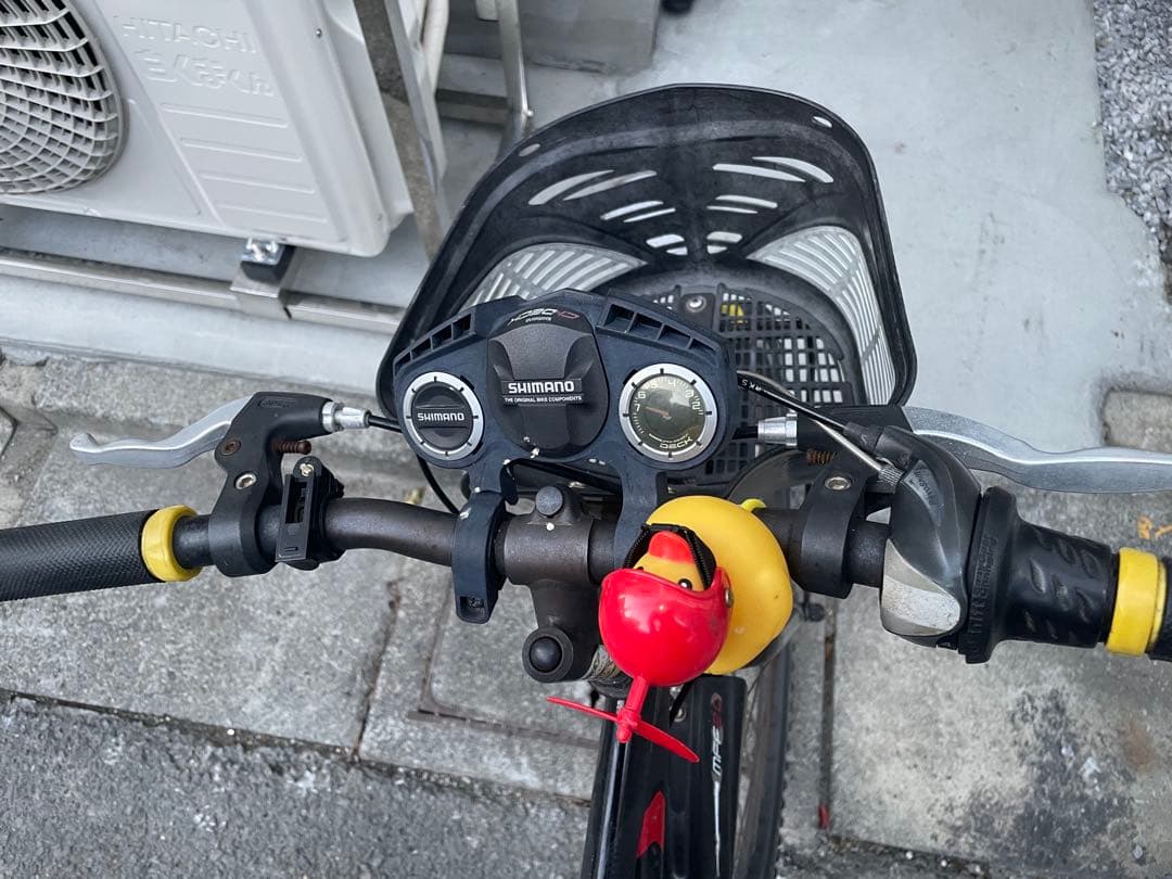 BRIDGESTONE キッズサイクル ブラック　手渡し限定