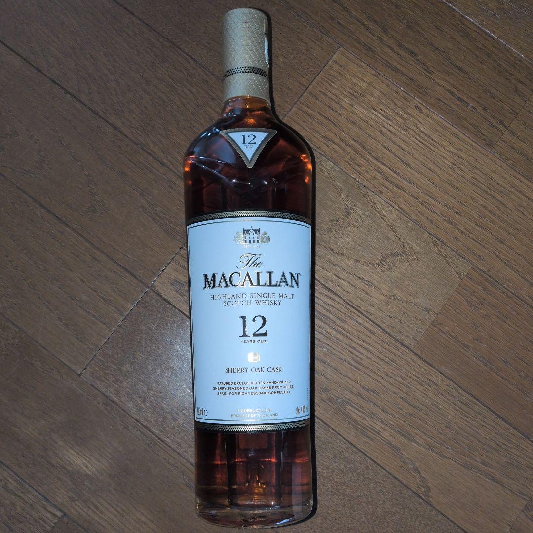 The Macallan 12年 シングルモルトウイスキー マッカラン