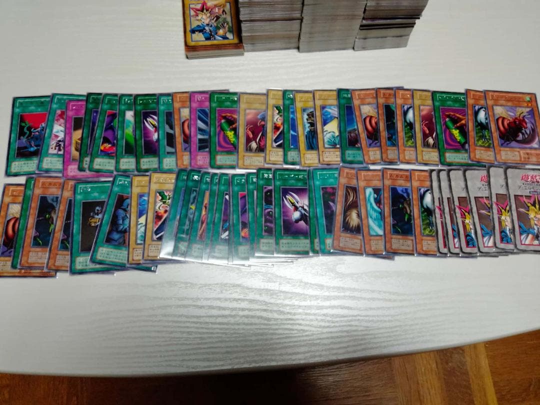 遊戯王　新品に近い状態　初期520枚　2期830枚　引退　まとめ