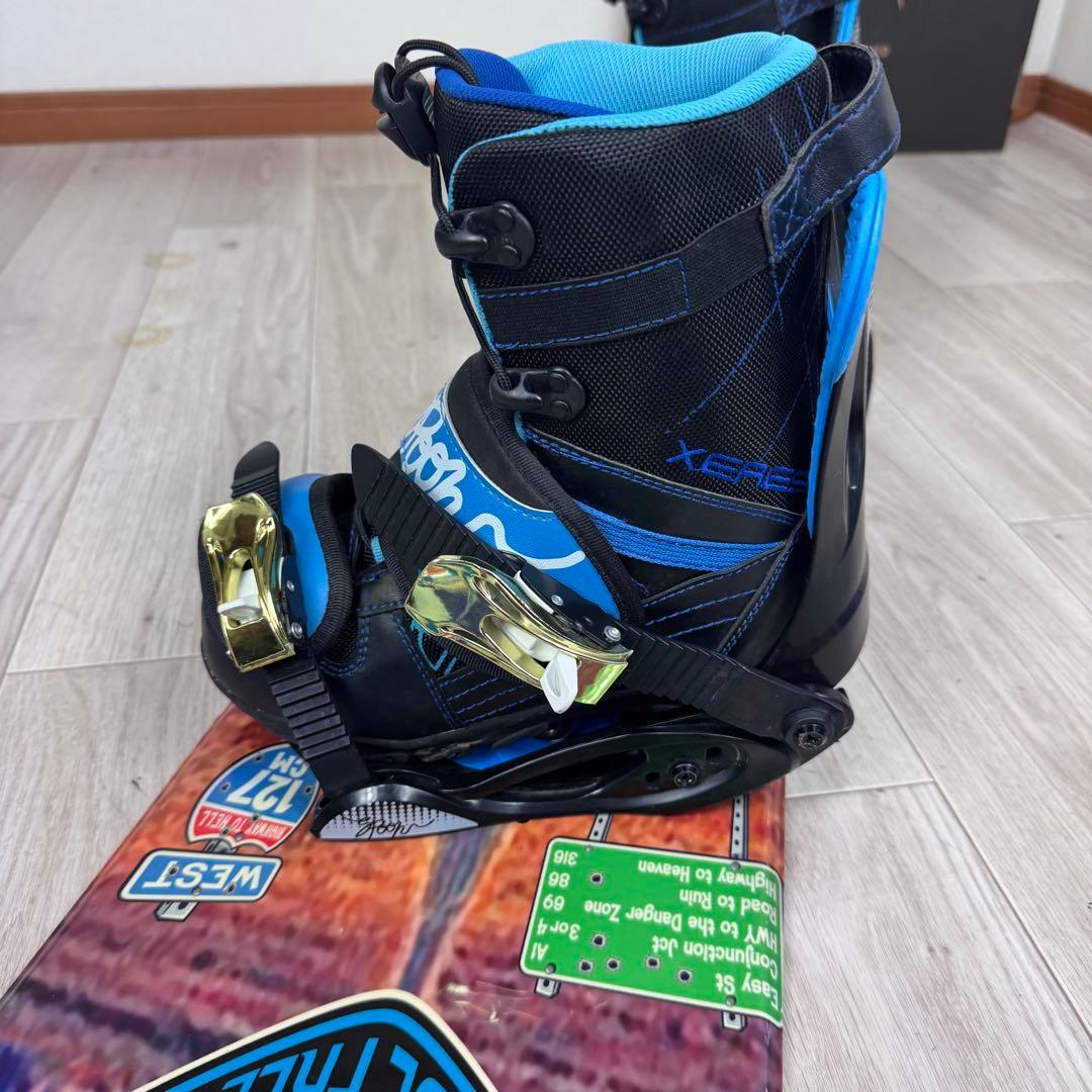 ジュニア スノーボード セット 127cm ブーツ24cm