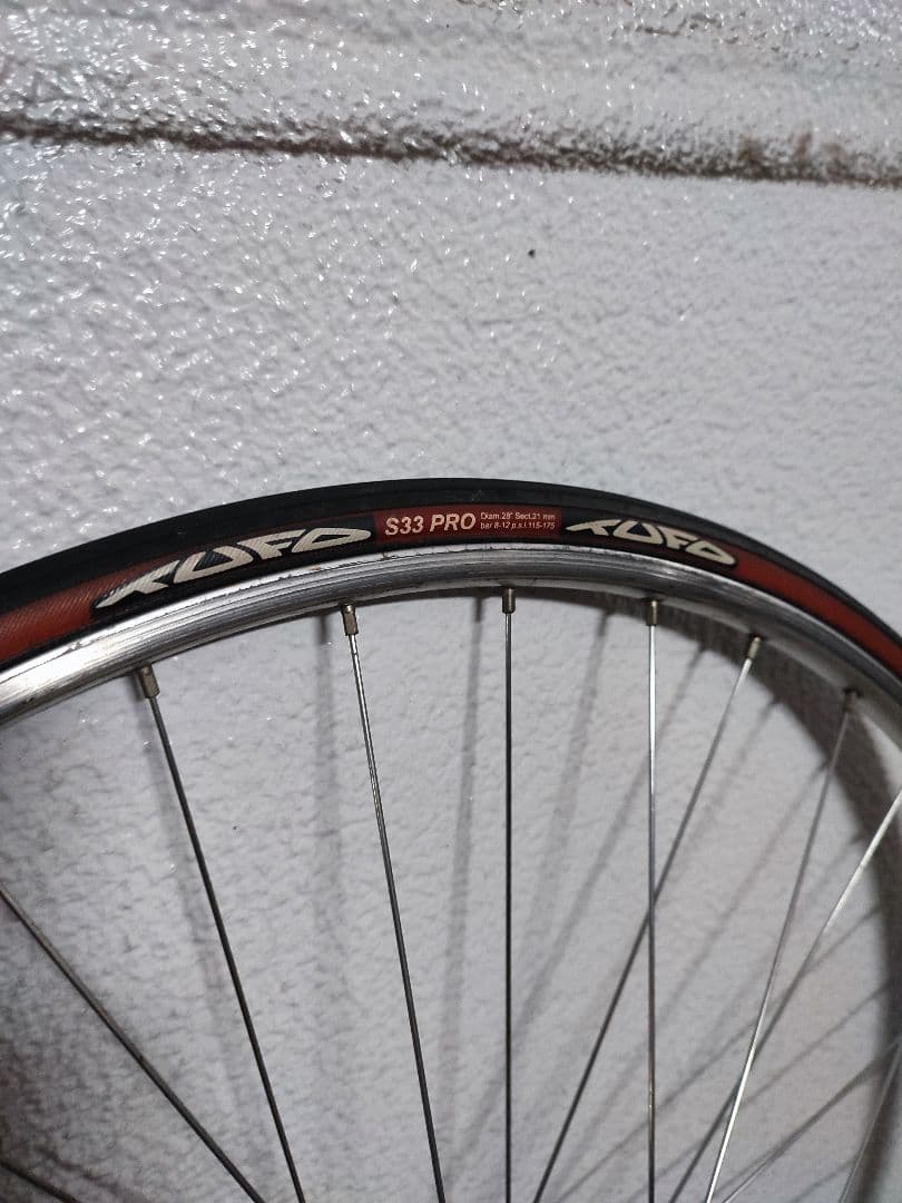 700c ホイール　ARAYAR50リム、105ハブ、スプロケ付き