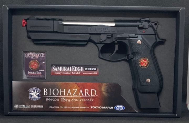 バイオハザード15周年記念　サムライエッジ バリーバートンモデル