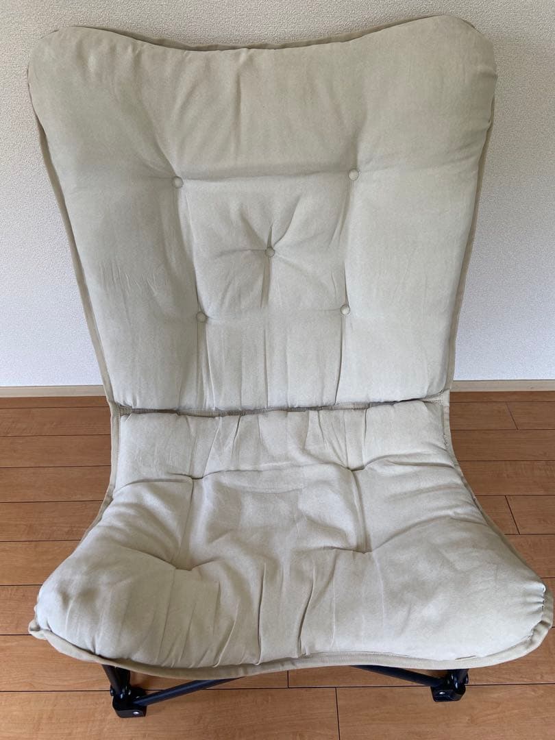 ニトリ　バタフライチェア　折りたたみスツール付き