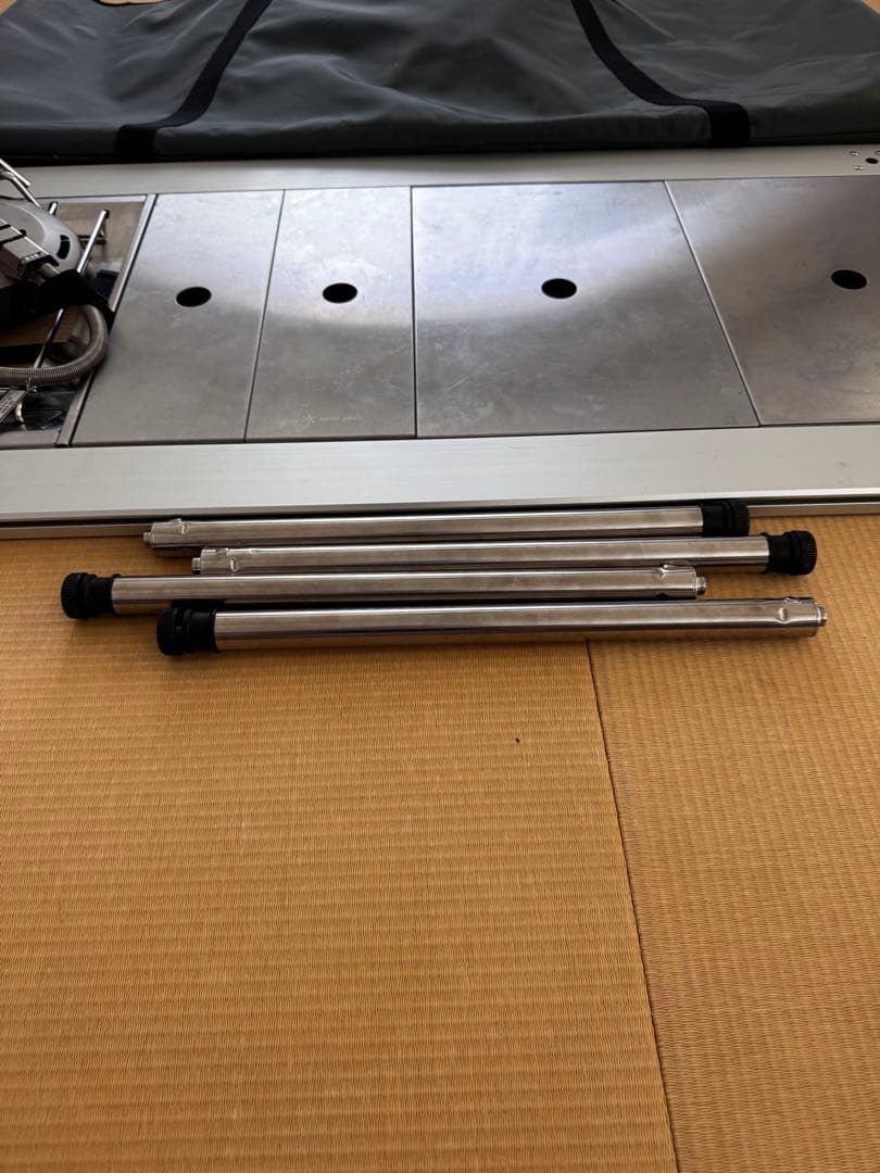 IGT テーブル ロング6種9点セット スノーピーク フラットバーナー