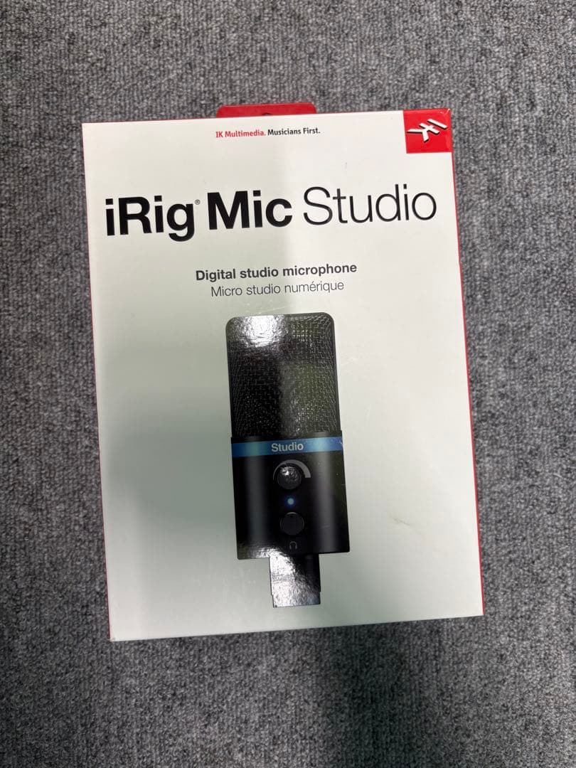 配信機器・PA機器・レコーディング機器 IK Multimedia iRig Mic Studio Black