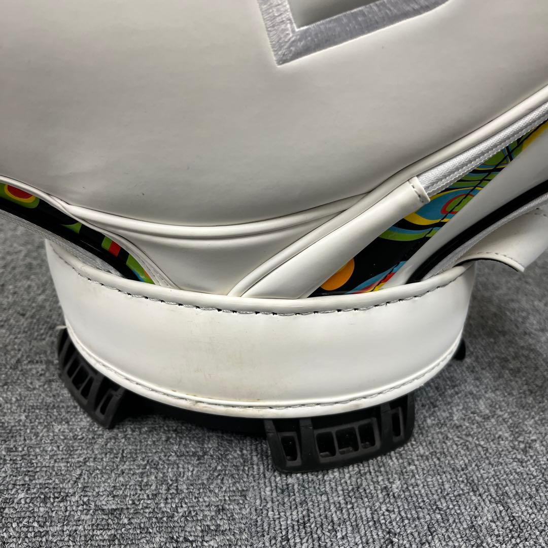 ラウドマウス キャディバッグ シャガデリックホワイト