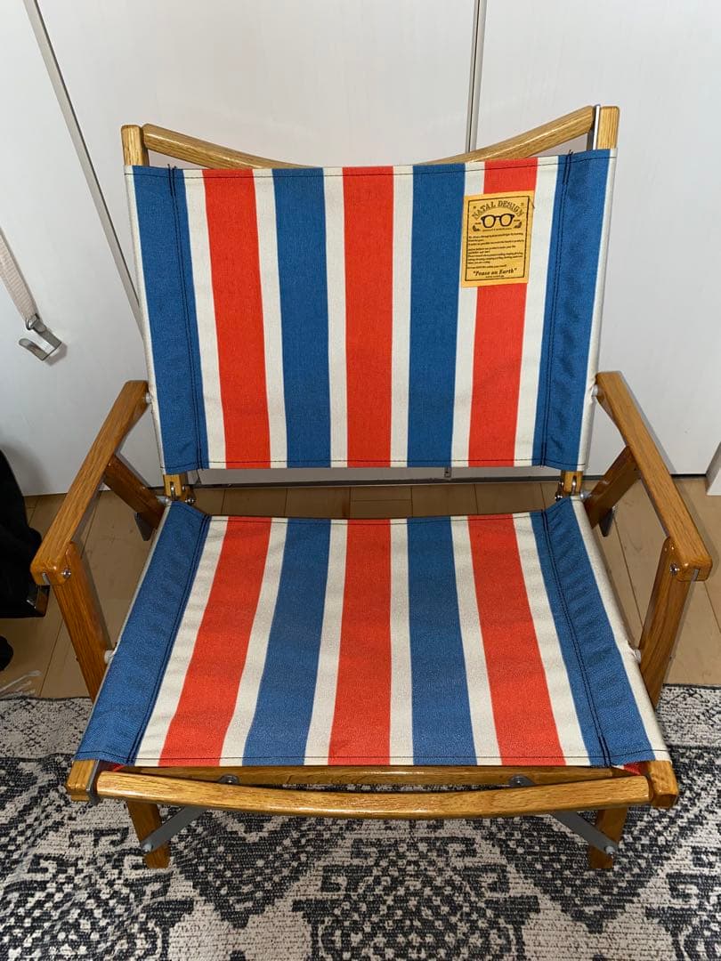 カーミットチェア　レトロストライプ　ネイタルデザイン