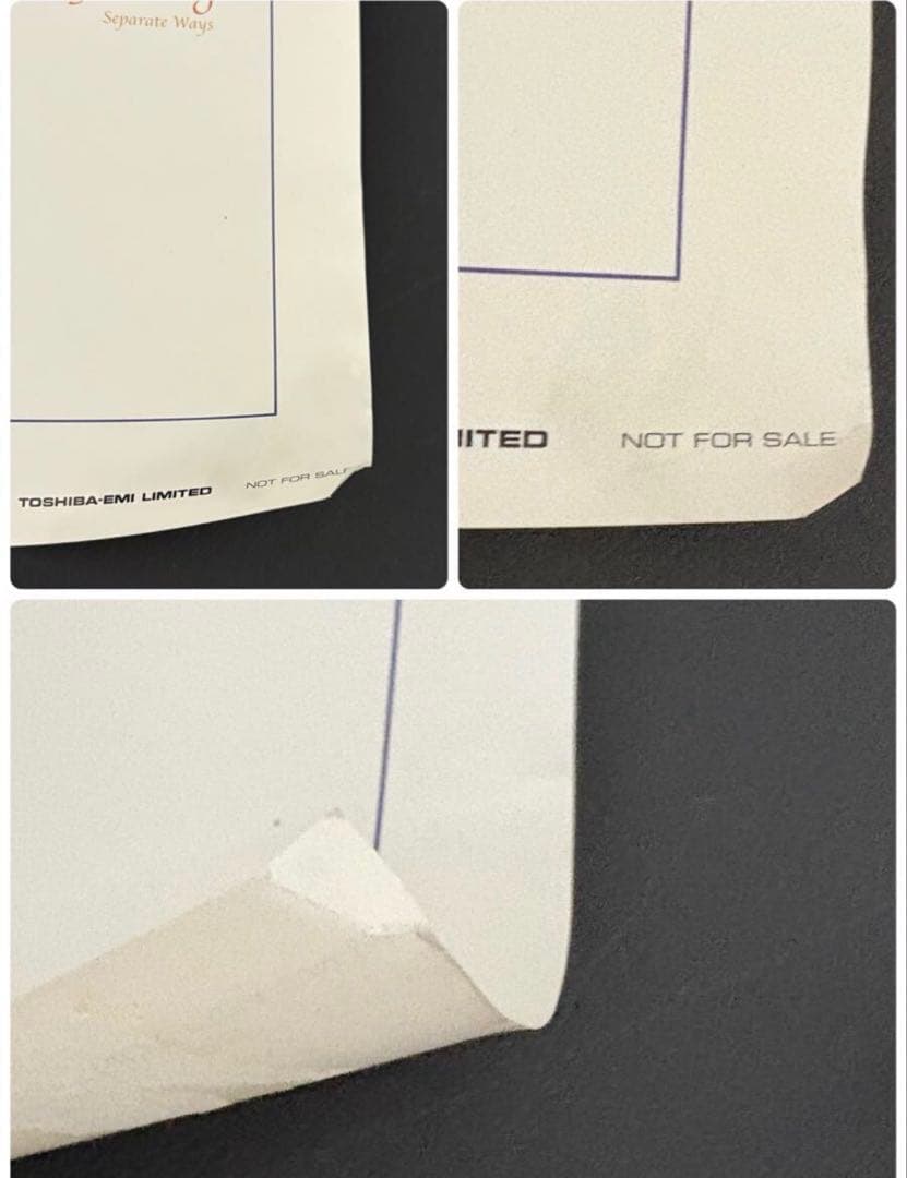 B2 非売品 王菲 Faye Wong 「Separate Ways」 レア