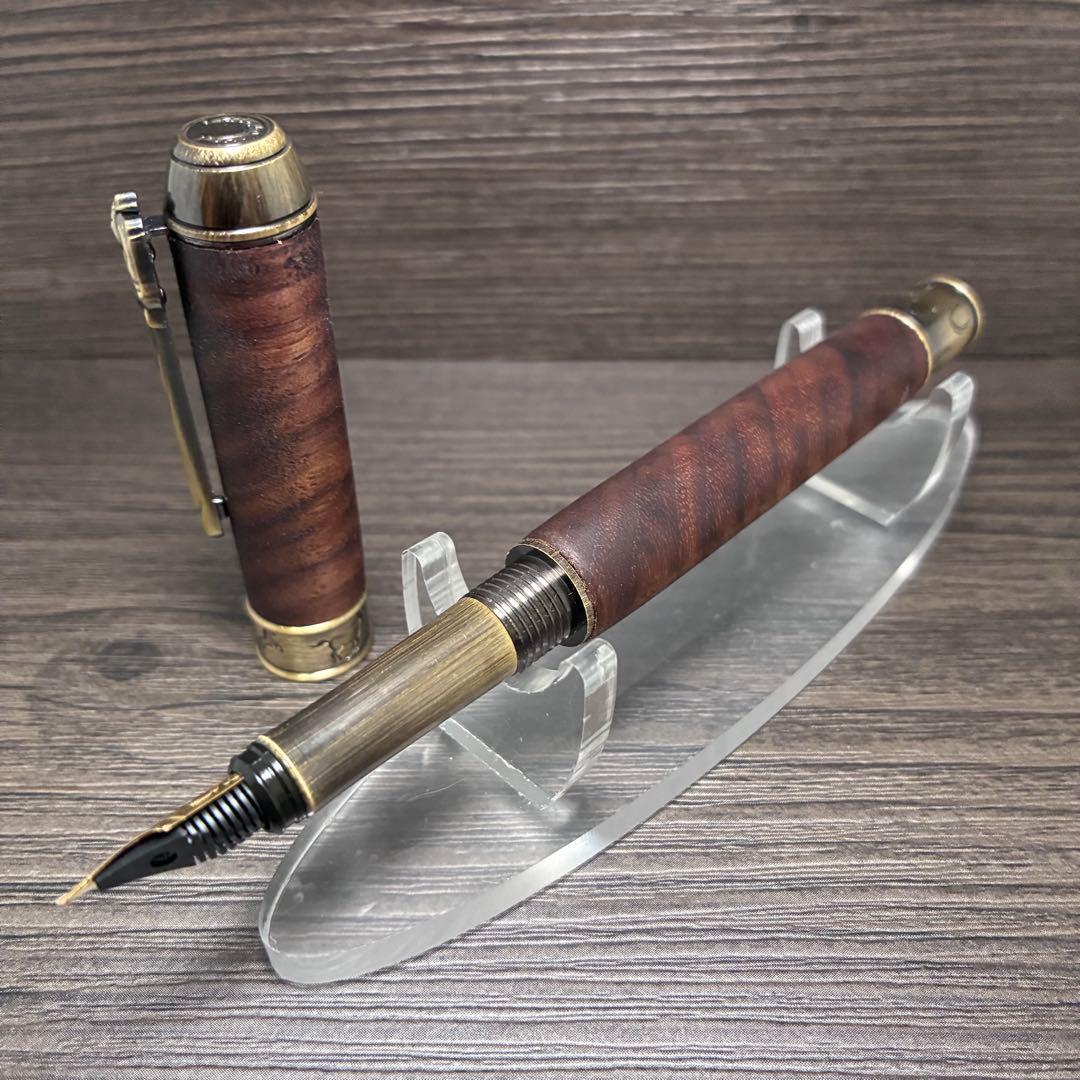 【馬万年筆】ウォールナット