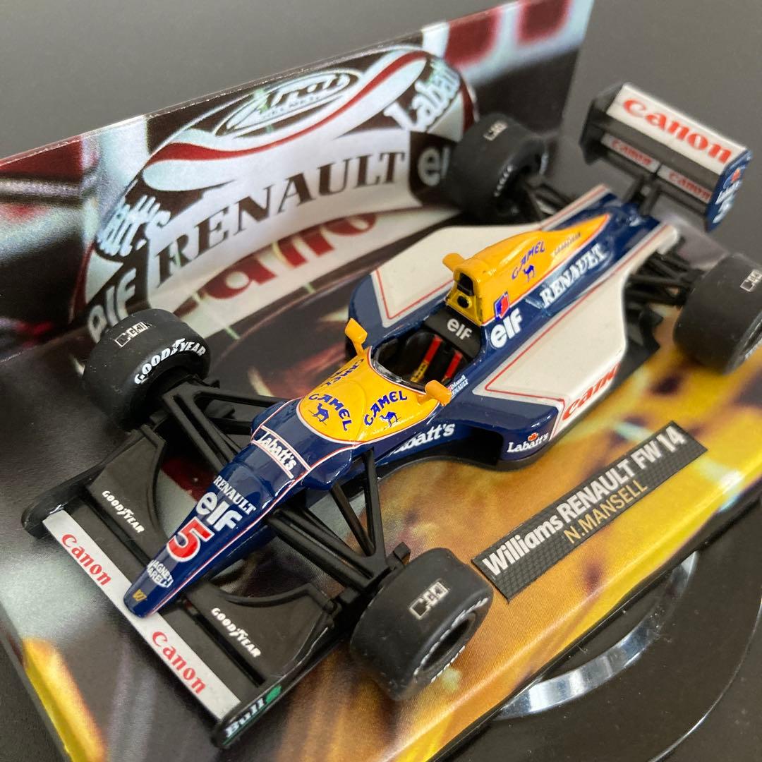 F1 ウィリアムズ FW14 ナイジェルマンセル ケースは ミニチャンプス