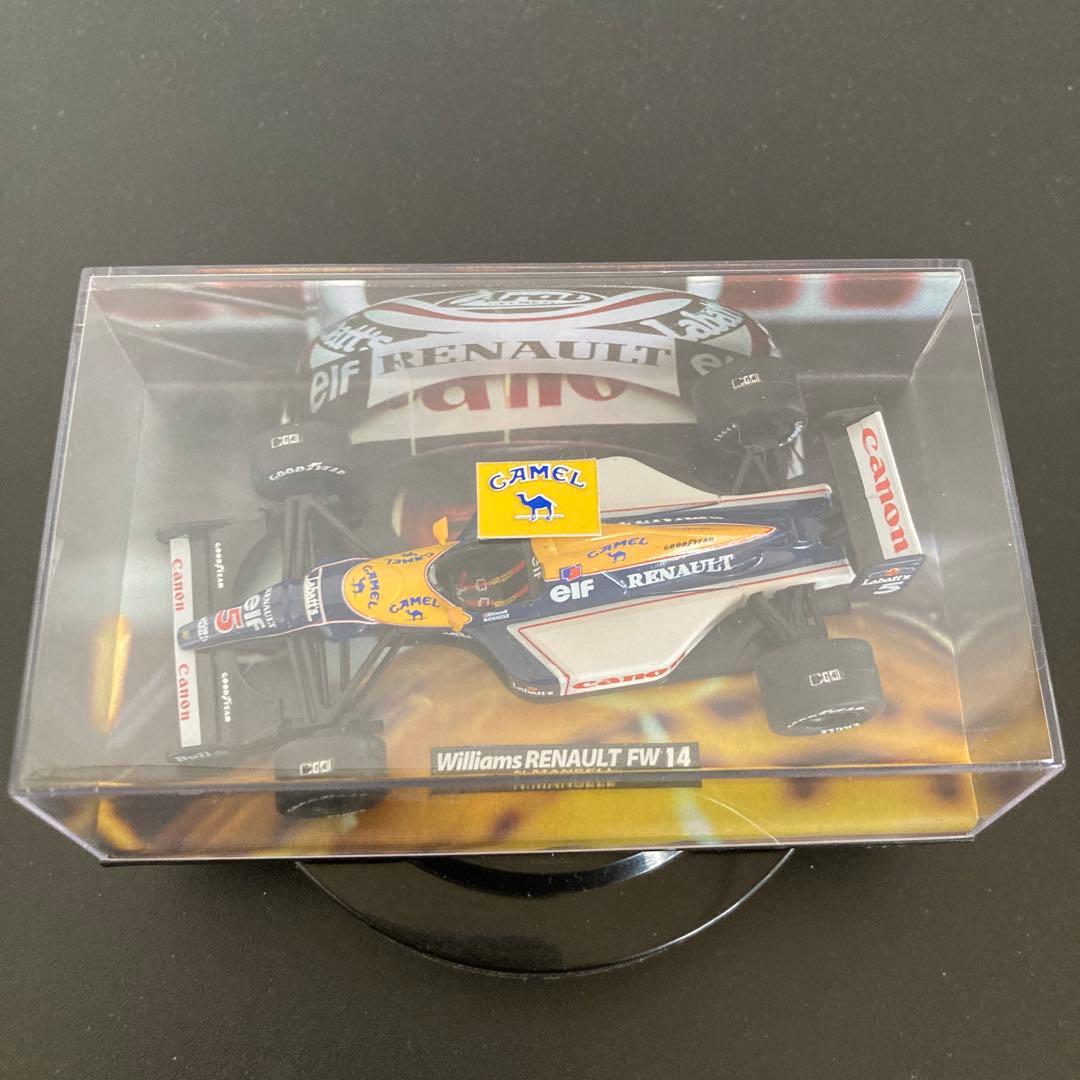F1 ウィリアムズ FW14 ナイジェルマンセル ケースは ミニチャンプス