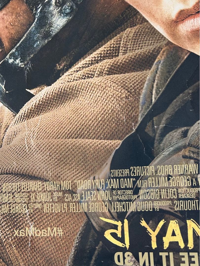 マッド・マックス、フューリーロード　USオリジナル映画ポスター