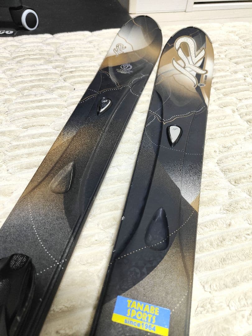 K2 スキー板 SUPERONE2013年モデル ビンディングブーツ美品☆