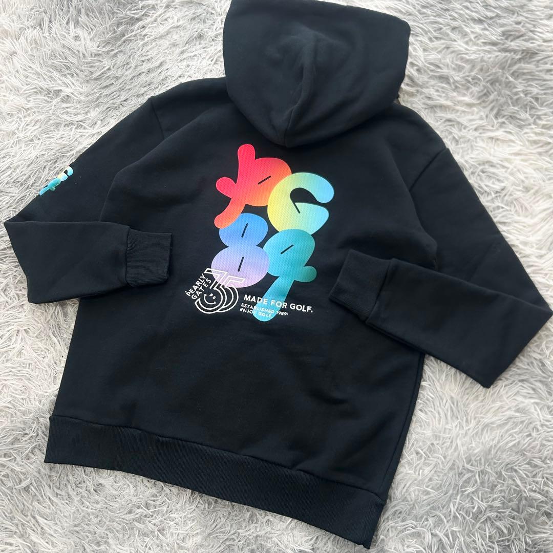 新品　パーリーゲイツ　パーカー　フーディ　ジャケット　35周年　ネイビー　1