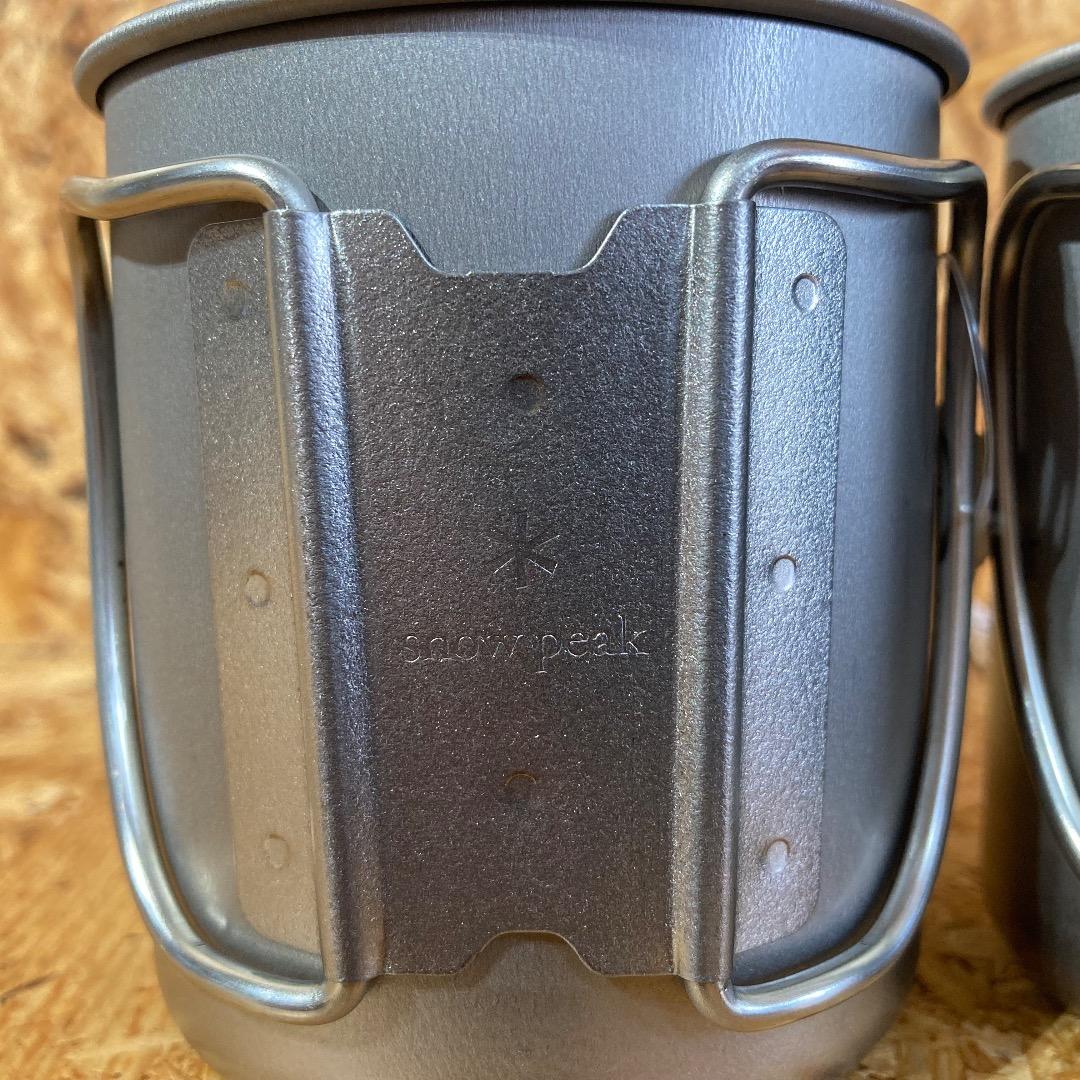  peak 60周年 チタン シングル マグ 2個セット