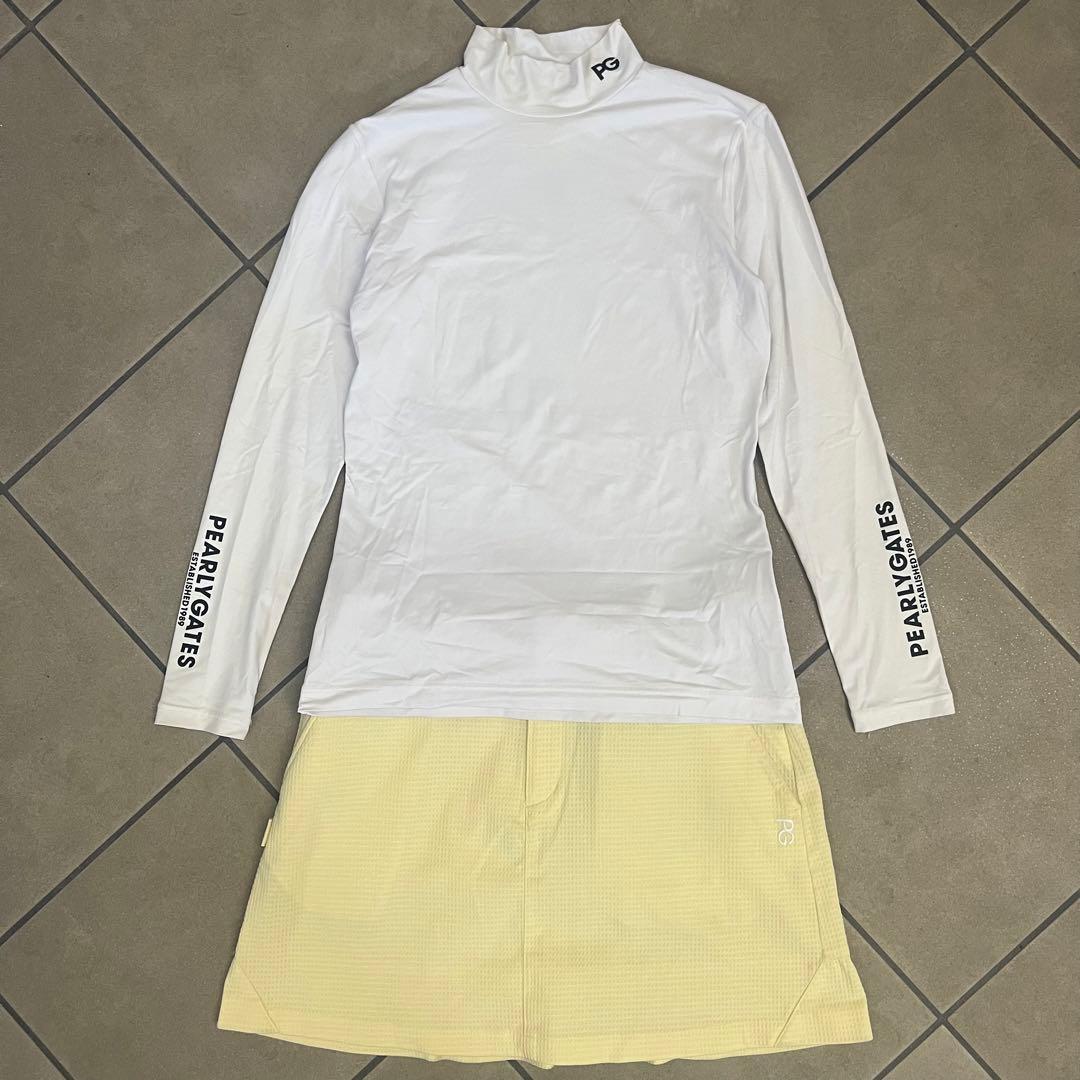 Pearlygates パーリーゲイツ　セットアップ　長袖　スカート ゴルフ　L