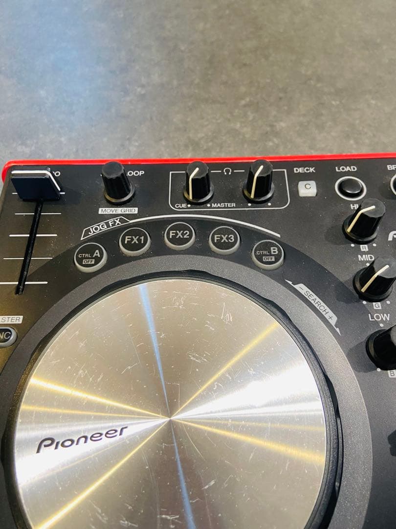 Pioneer DDJ-WEGO DJコントローラー パイオニア　レッド