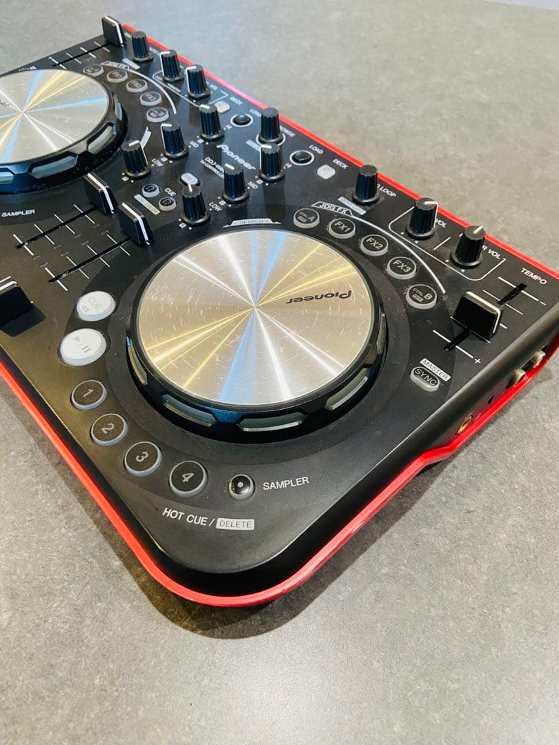 Pioneer DDJ-WEGO DJコントローラー パイオニア　レッド