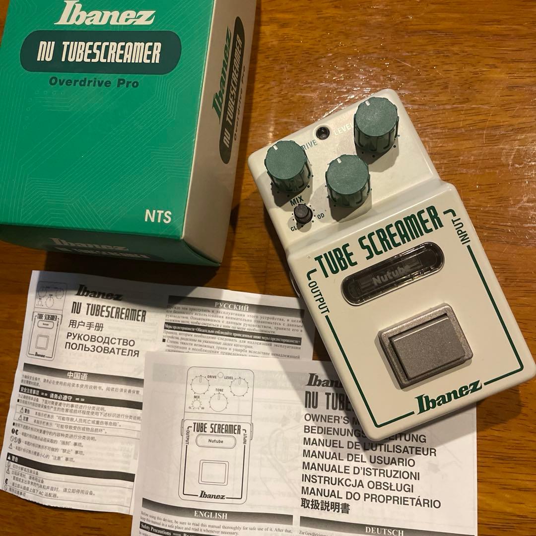 Tube Screamer チューブ新品交換済み！