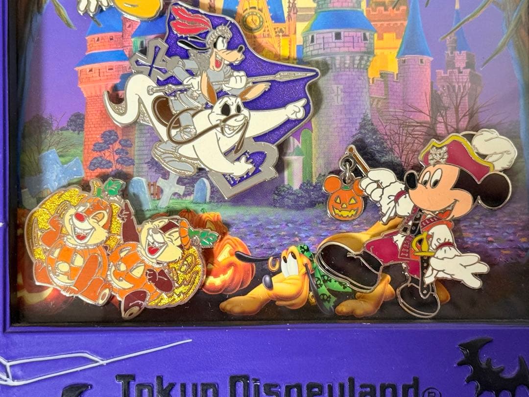 大河&天⑦ハロウィン額入りピンバッジ