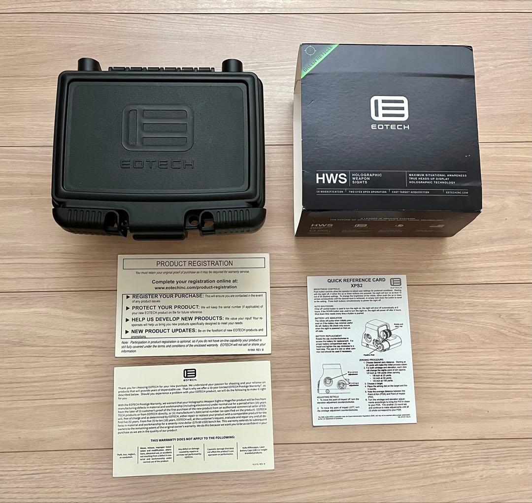 ヒロアキ　実物　EoTech XPS 2-0 Green