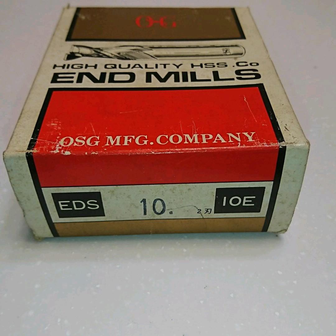 OSG EDS ф10 (２枚刃) 10本 エンドミル